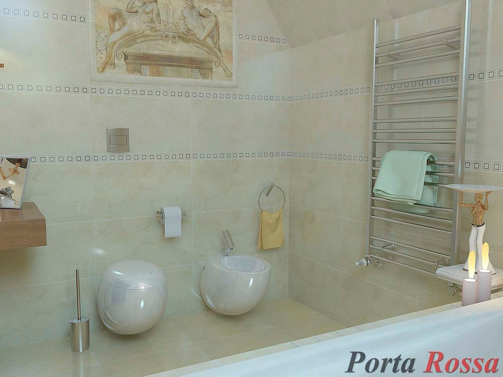 Bathroom design in Classical style