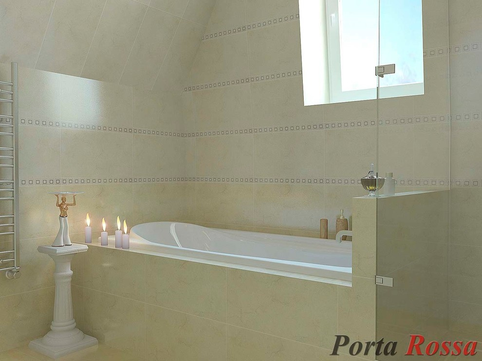 Bathroom design in Classical style
