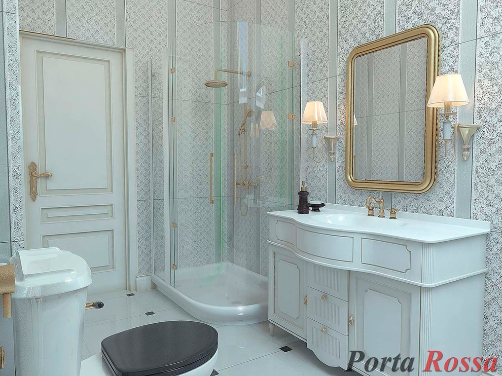 Bathroom design in Classical style