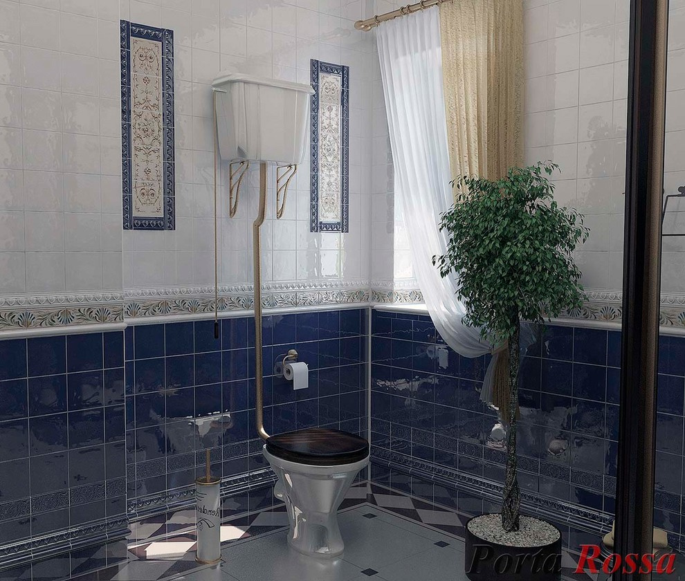 Bathroom design in Classical style