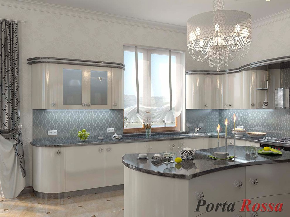 Kitchen design in Classical style