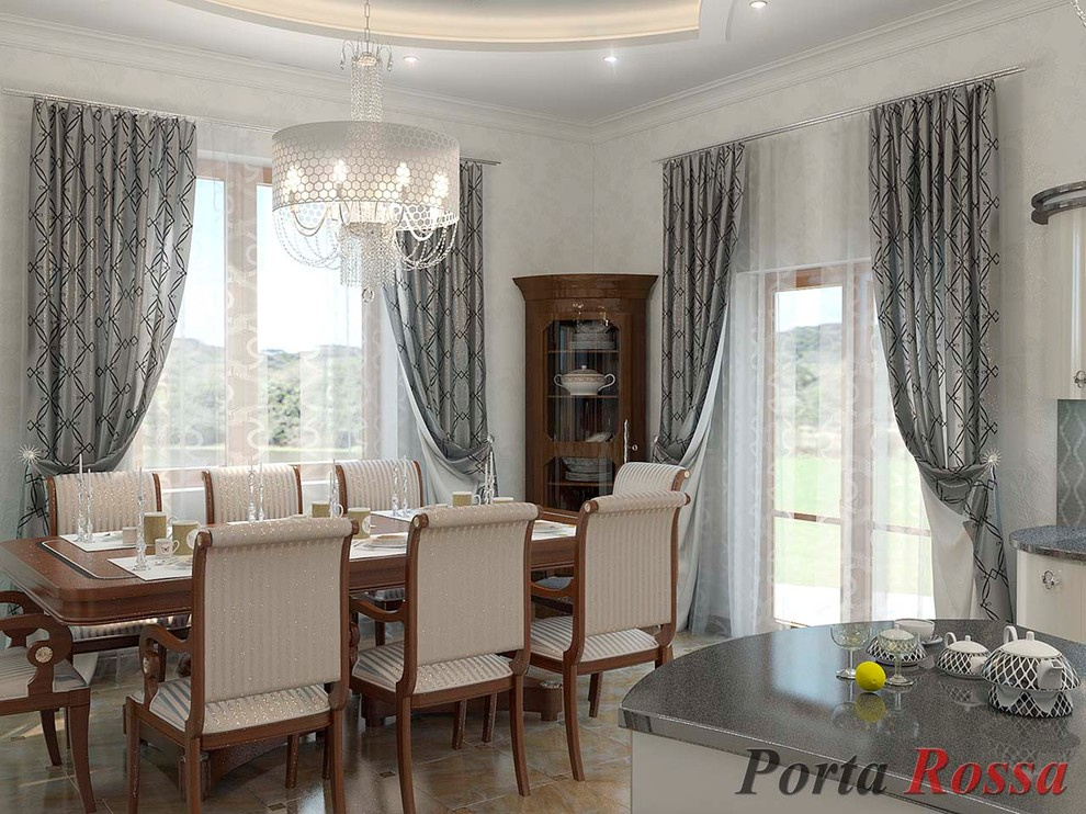 Kitchen design in Classical style