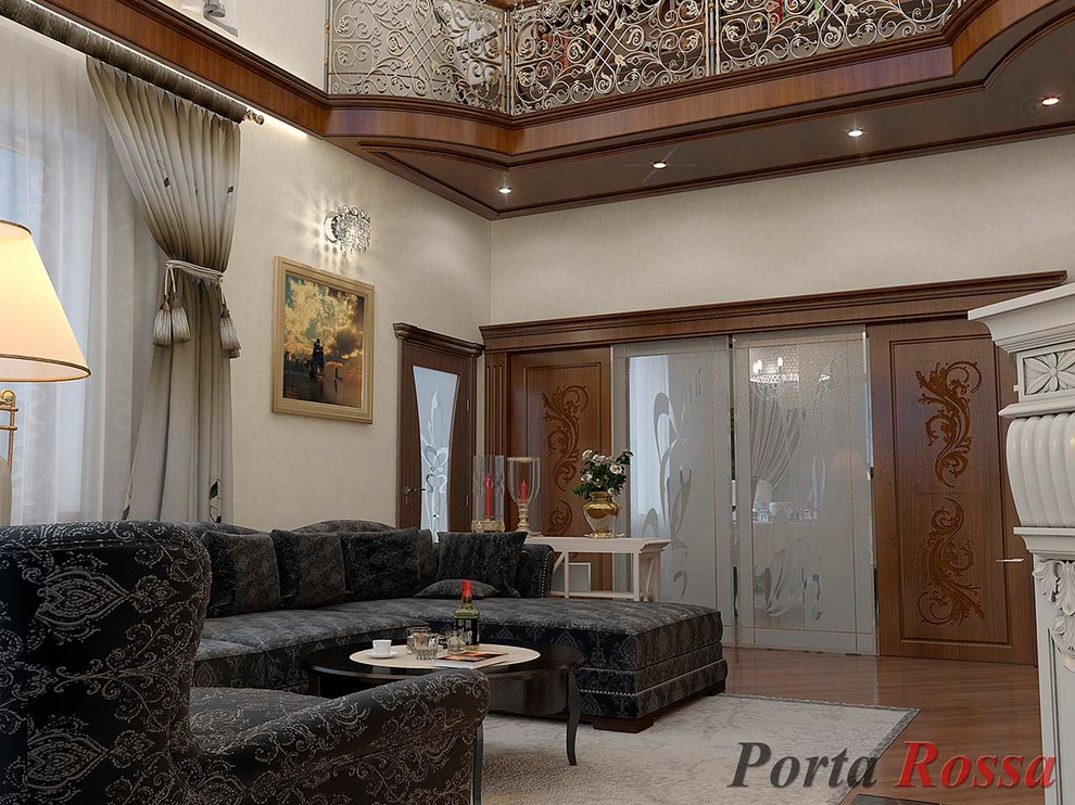 Living-room design in Classical style