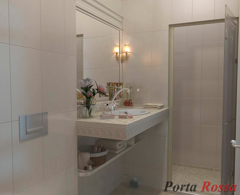 Bathroom design in Classical style