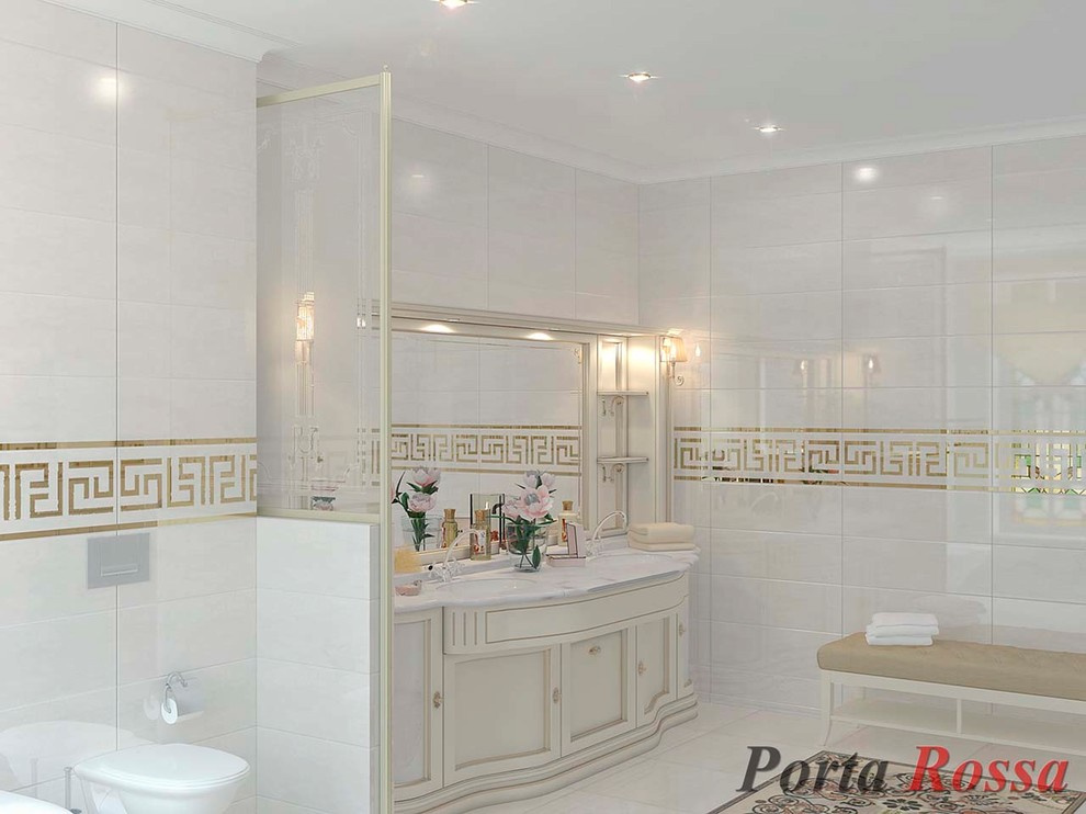 Bathroom design in Classical style
