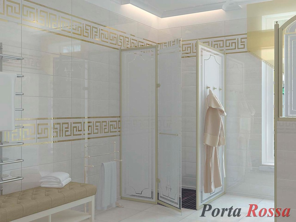 Bathroom design in Classical style