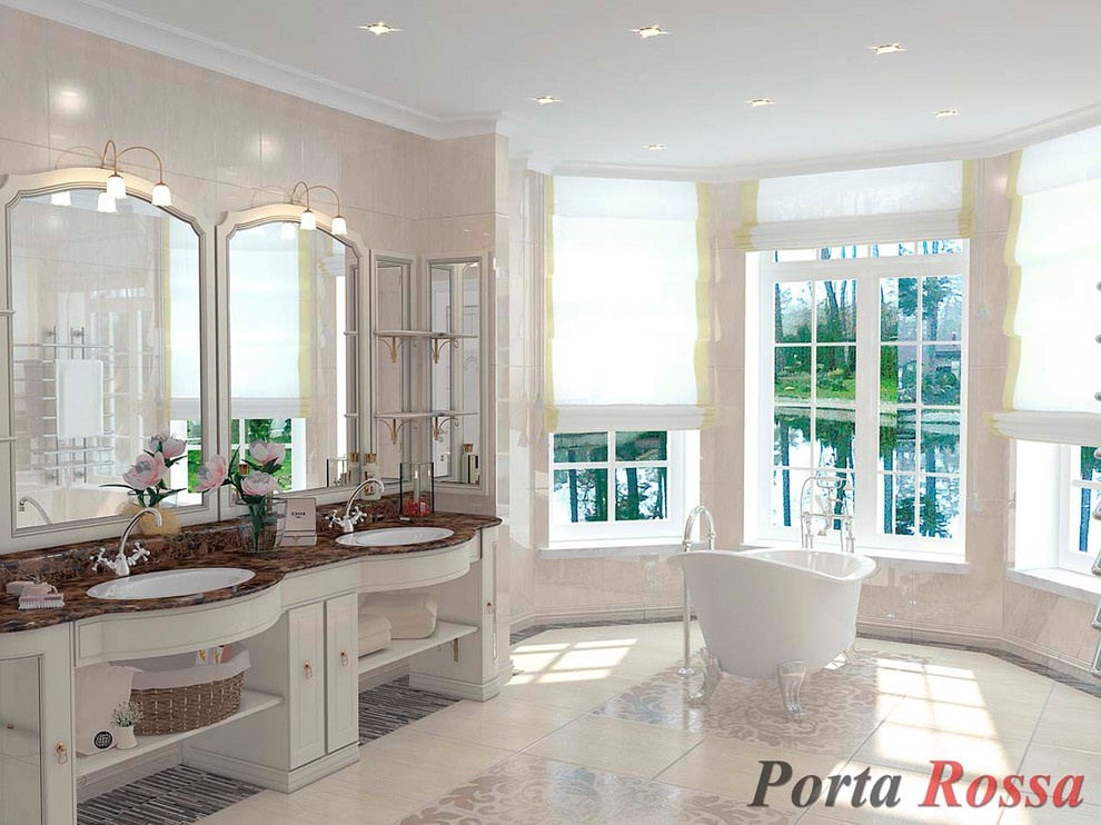 Bathroom design in Classical style