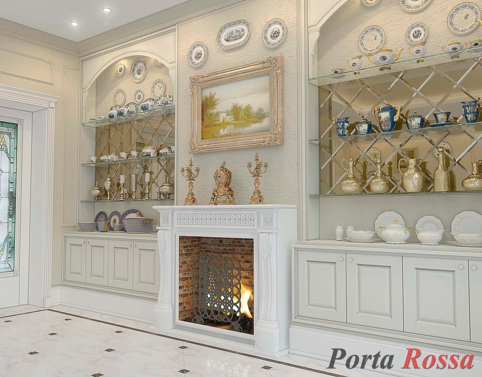 Dining-room design in Classical style