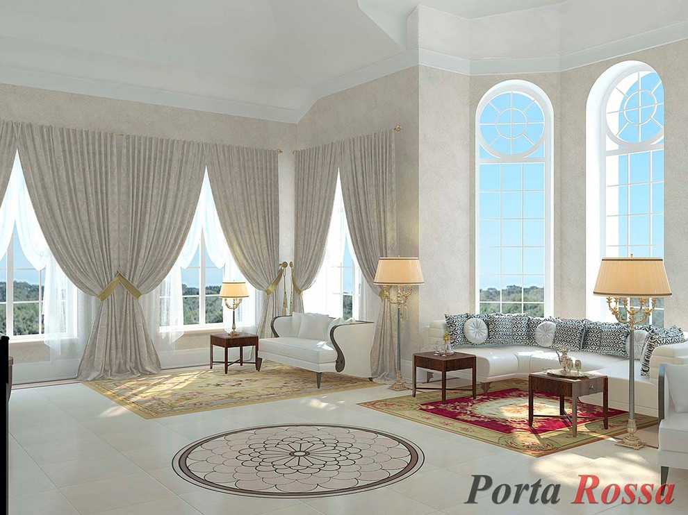 Living-room design in Classical style