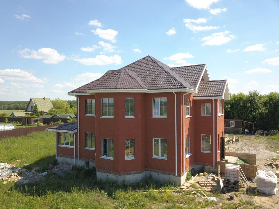 Кирпичный дом Общий вид 2