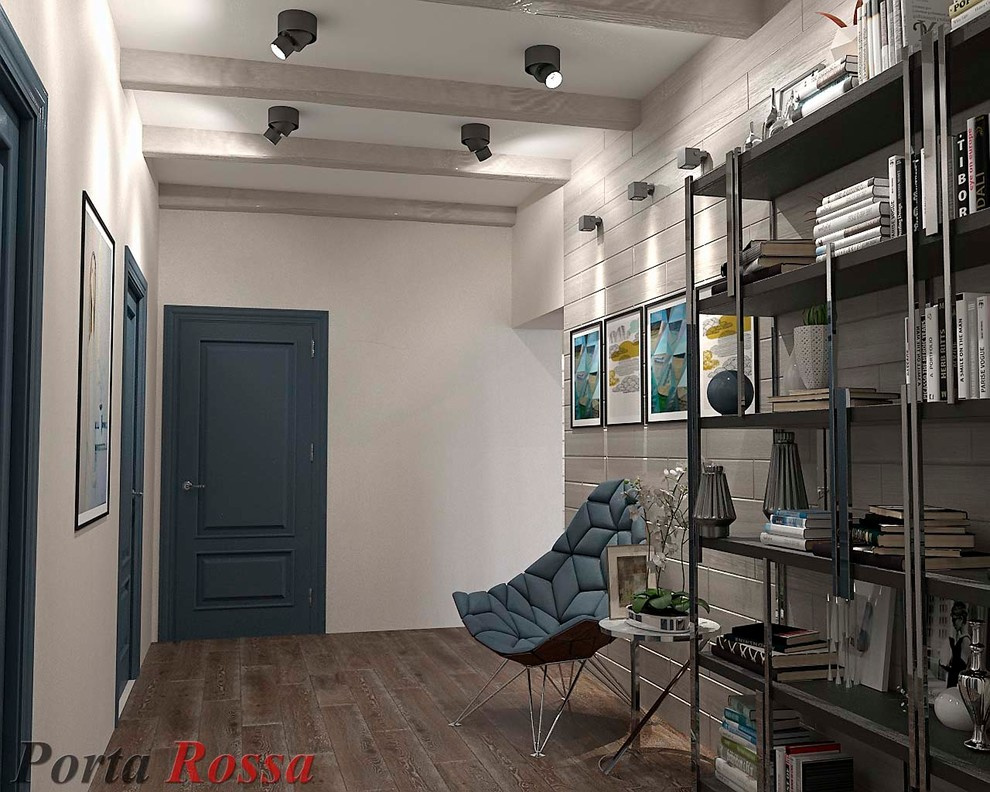 Corridor design in Scandinavian style