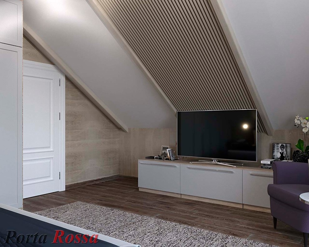 Bedroom design in Scandinavian style