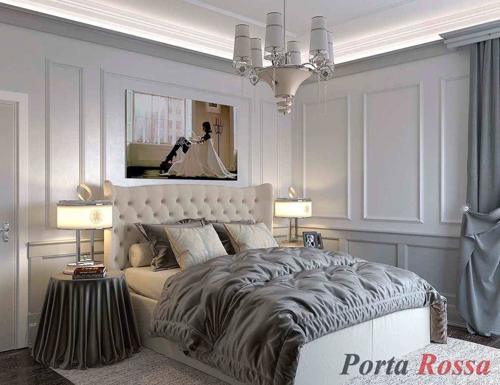 Bedroom design in Art Deco style