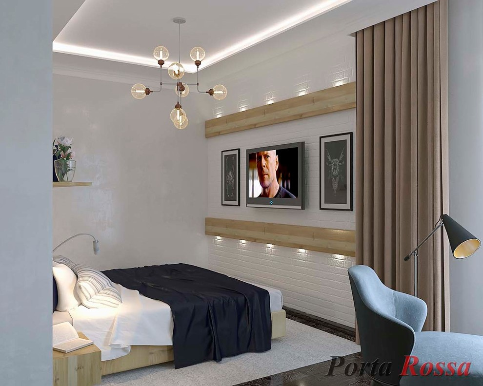 Bedroom design in Art Deco style