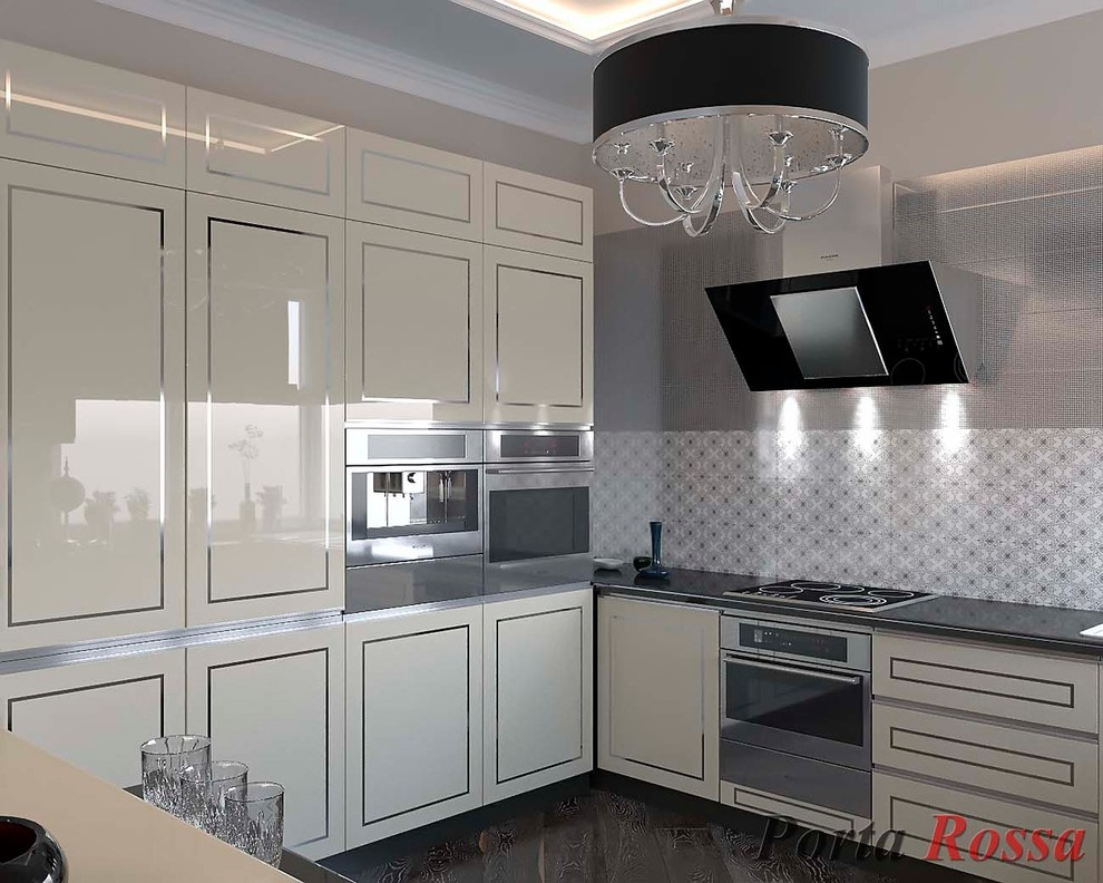 Kitchen design in Art Deco style