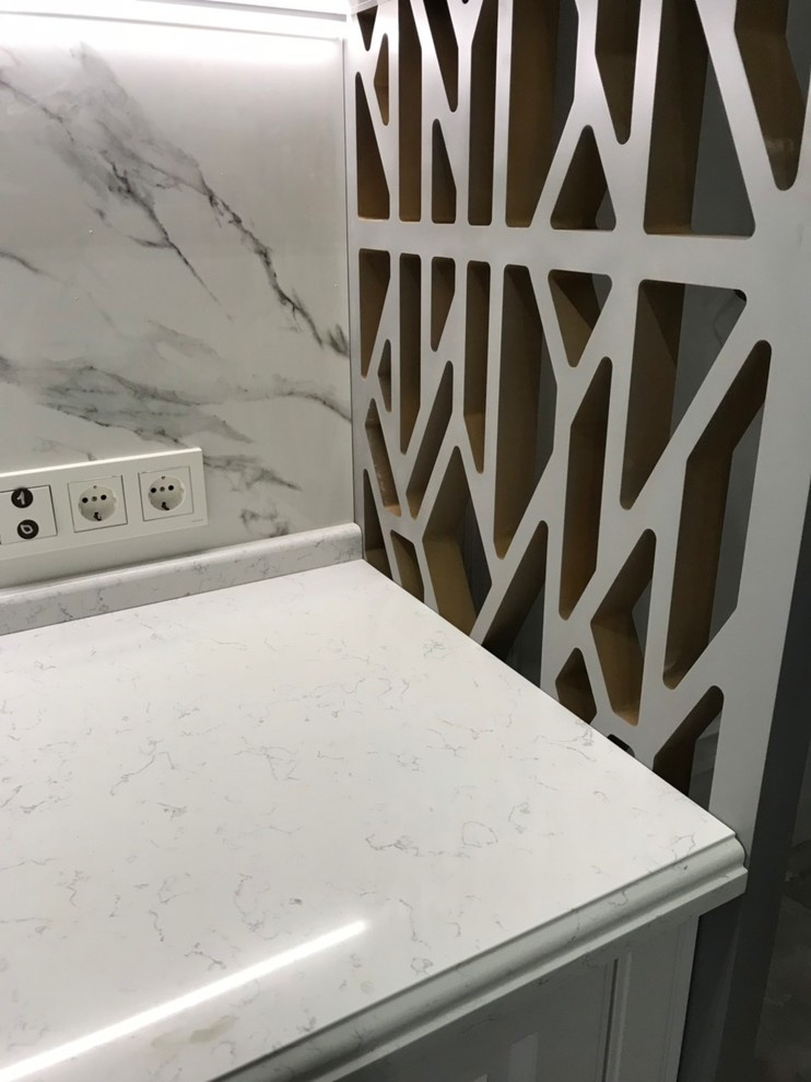 Резные ширмы из МДФ, столешница из Кварцевого камня