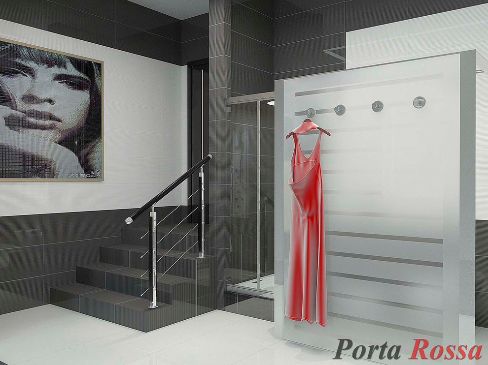 Bathroom design in Minimalist style