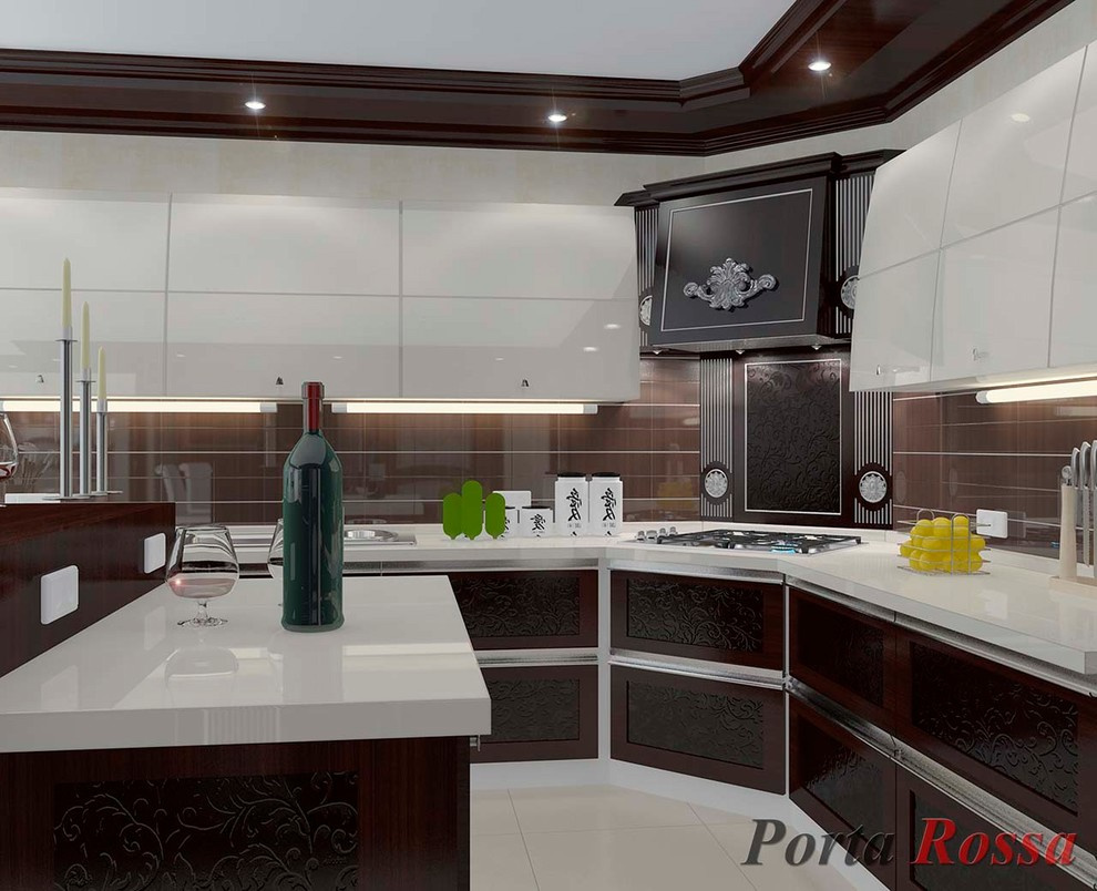 Kitchen design in Classical style