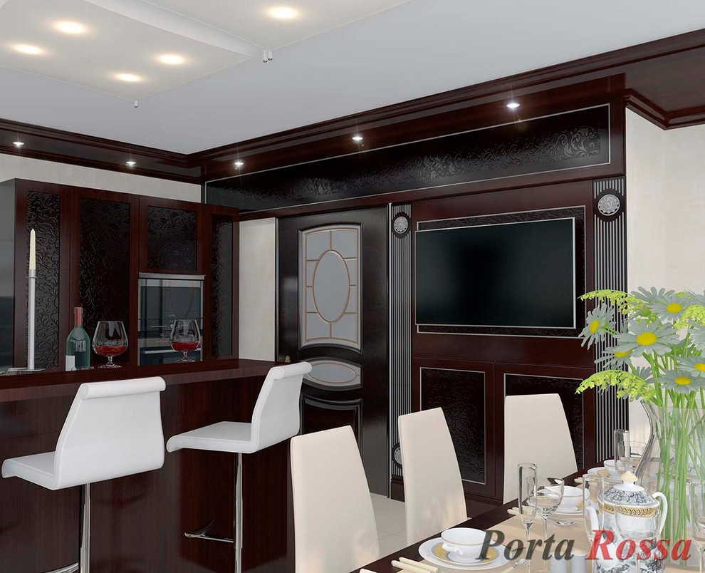 Kitchen design in Classical style