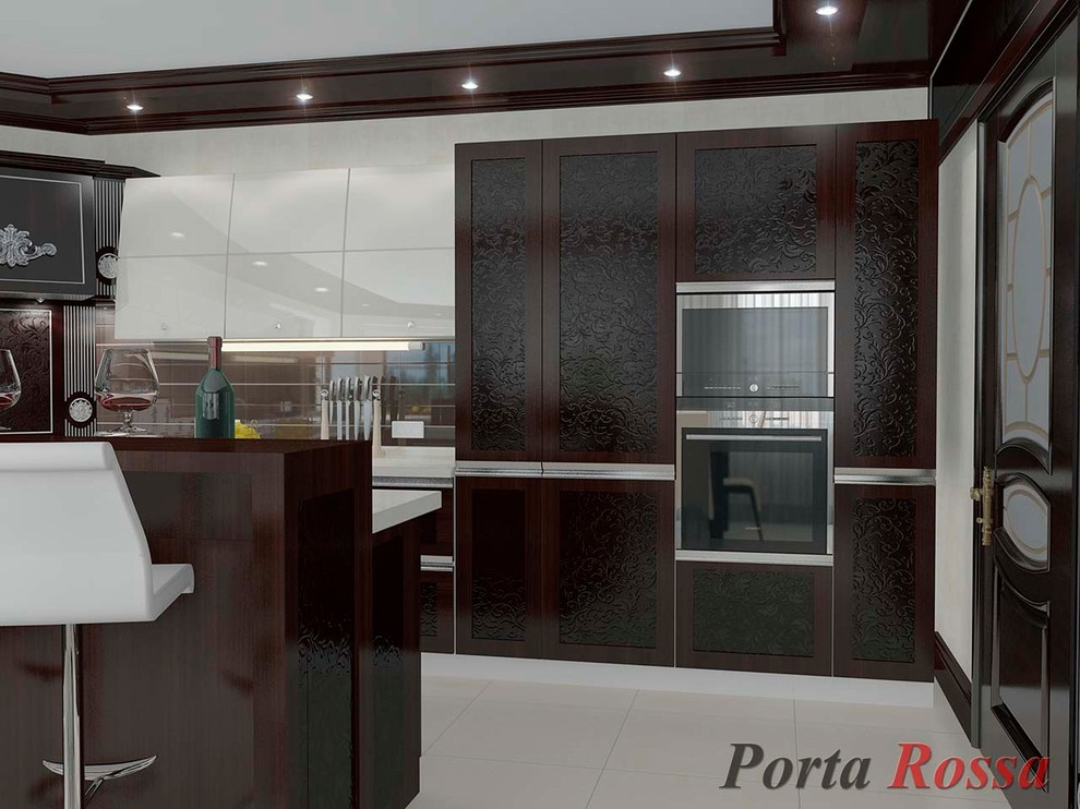 Kitchen design in Classical style