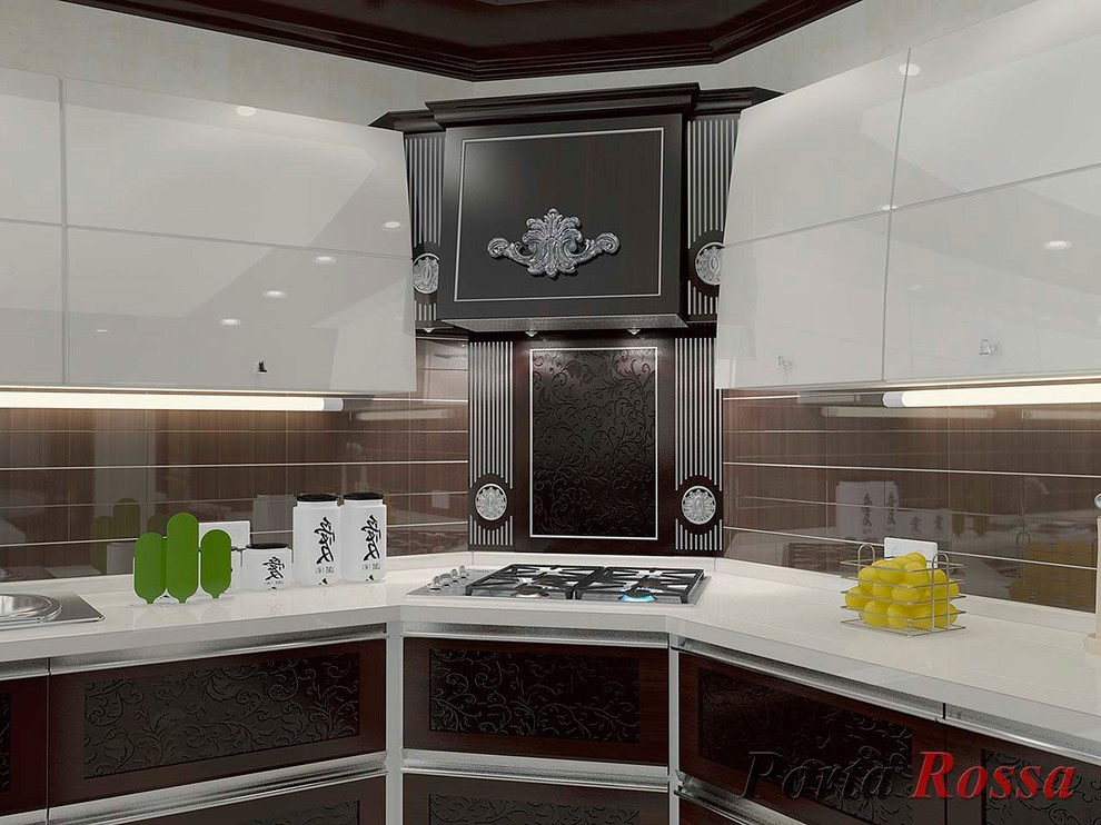 Kitchen design in Classical style