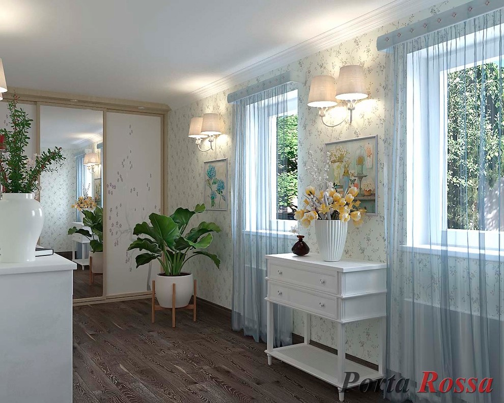 Corridor design in Provence style