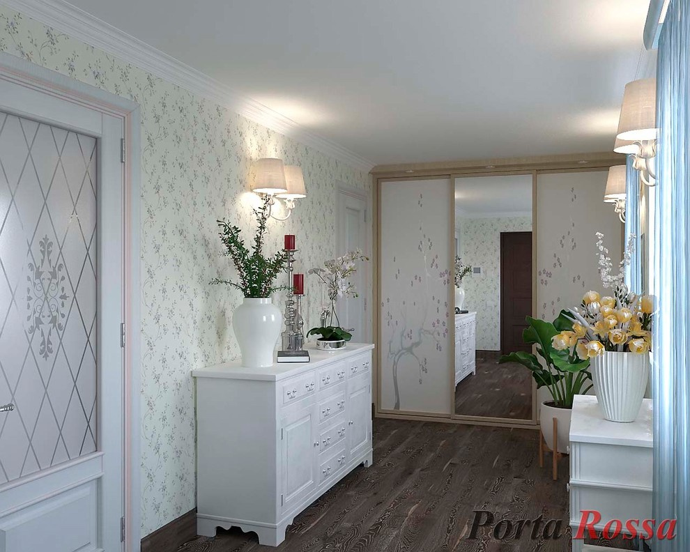 Corridor design in Provence style