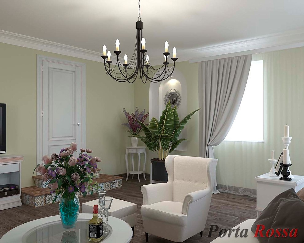 Living-room design in Provence style