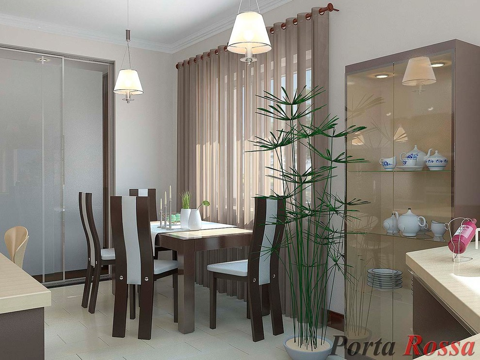 Kitchen design in Minimalist style