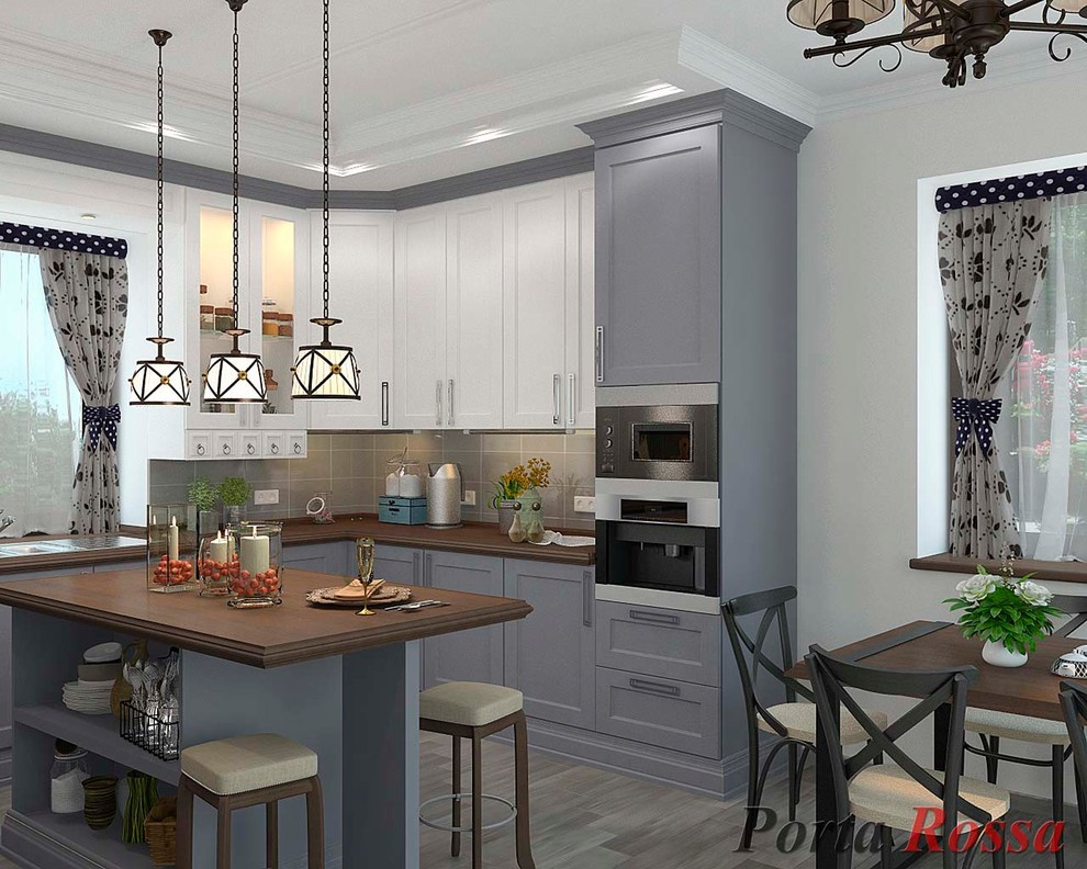 Kitchen design in Country style