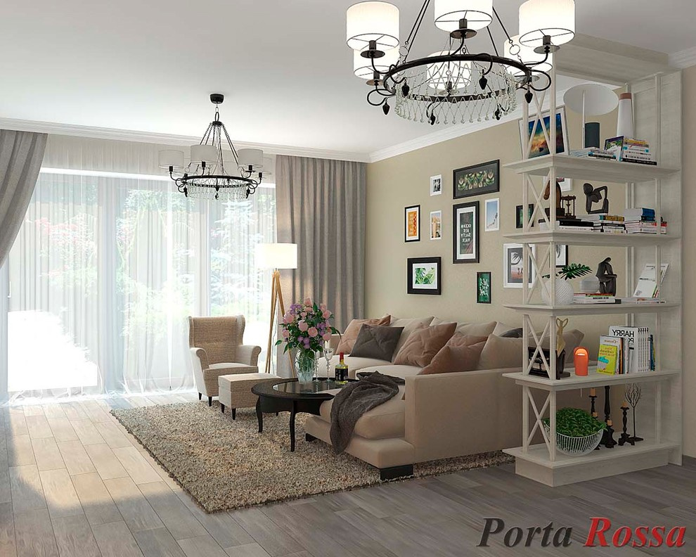 Living-room design in Country style