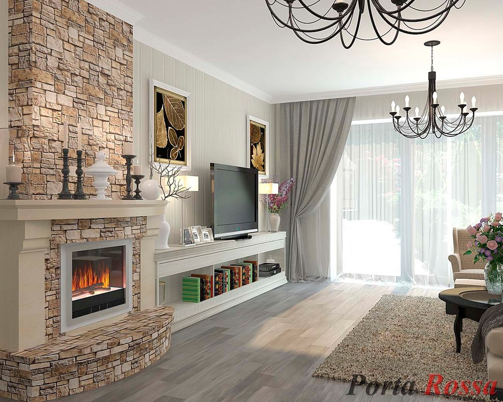Living-room design in Country style