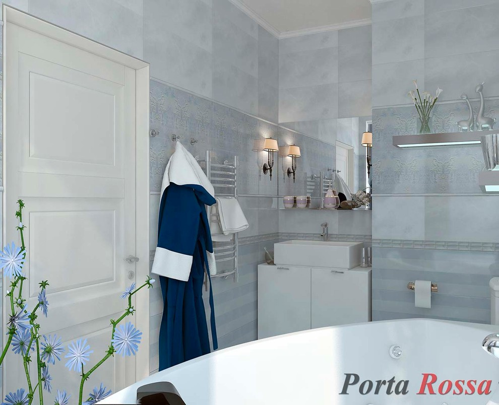 Bathroom design in Classical style