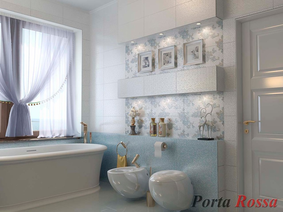 Bathroom design in Classical style