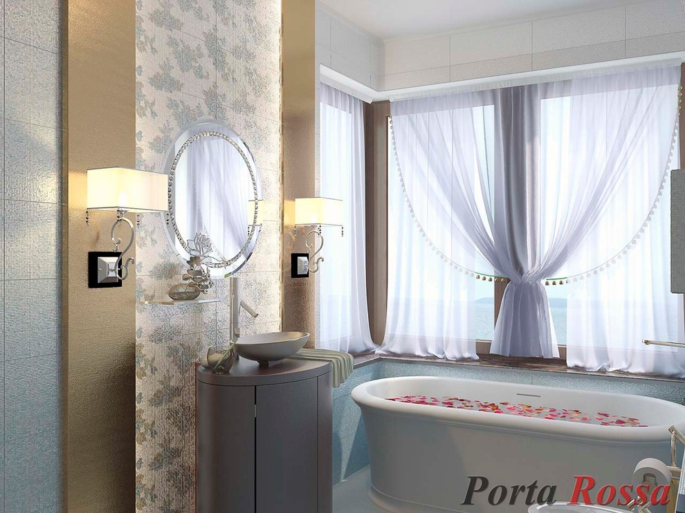 Bathroom design in Classical style