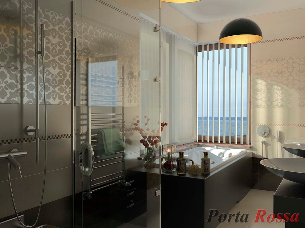 Bathroom design in Classical style