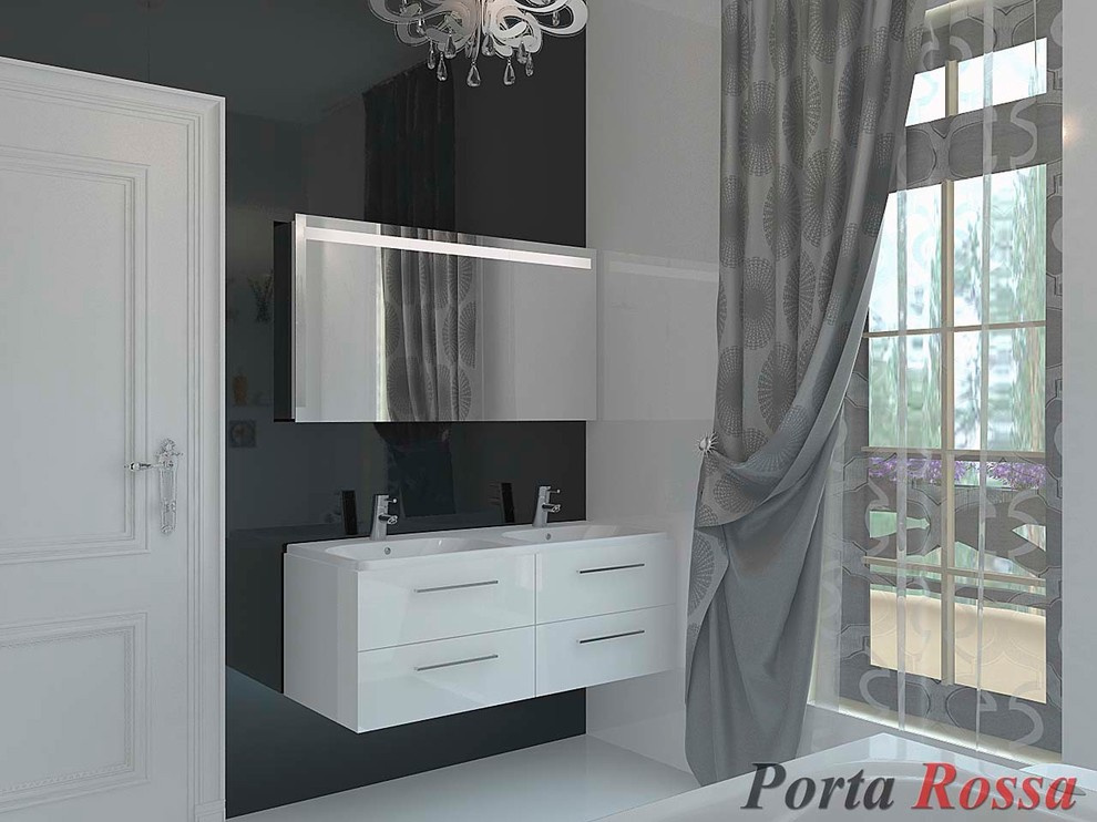 Bathroom design in Classical style
