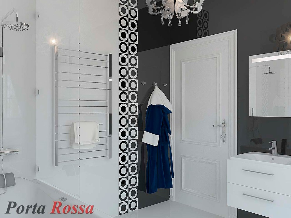 Bathroom design in Classical style