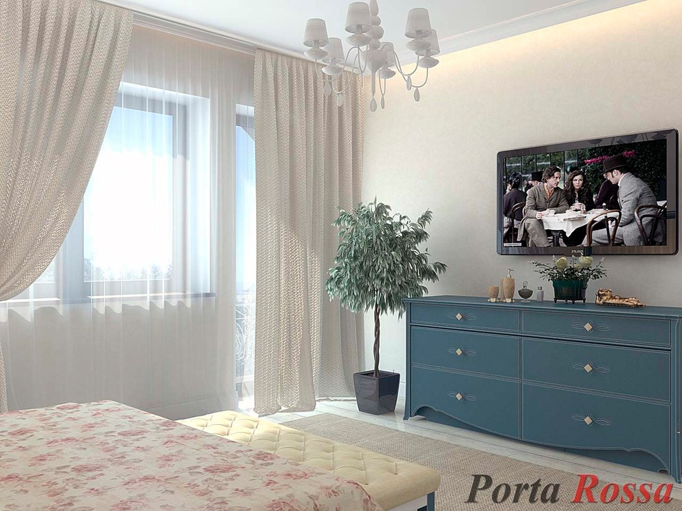 Bedroom design in Country style