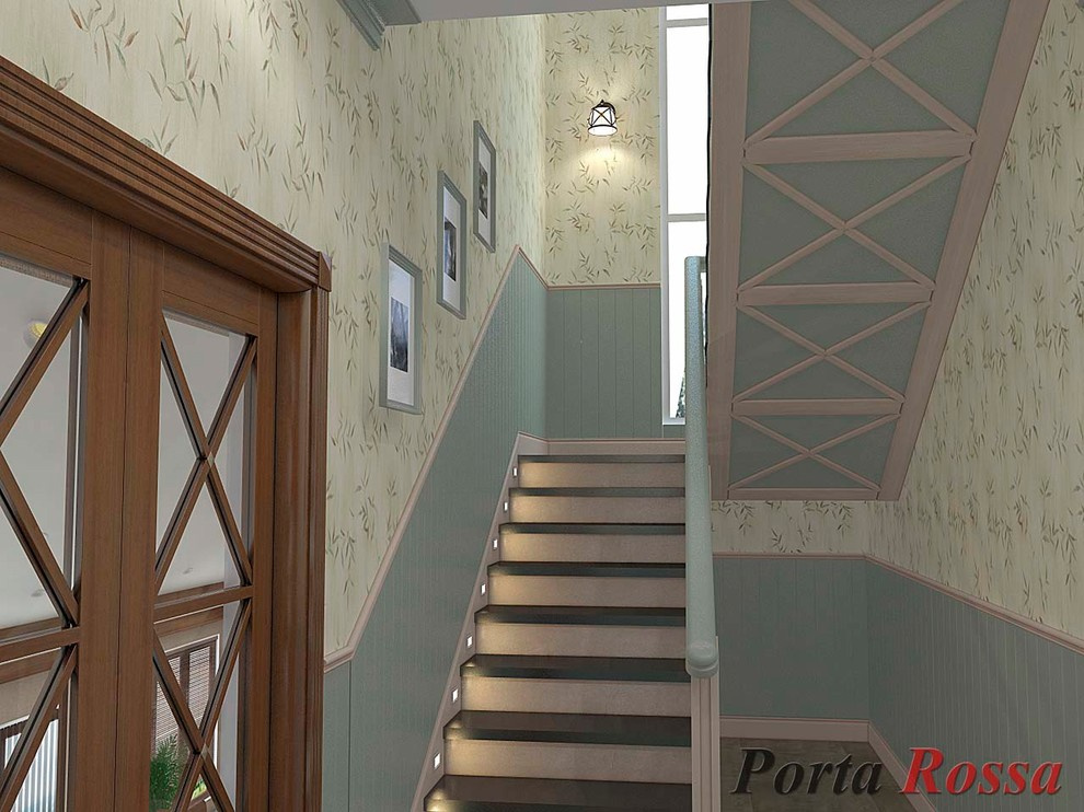 Hall design in Country style