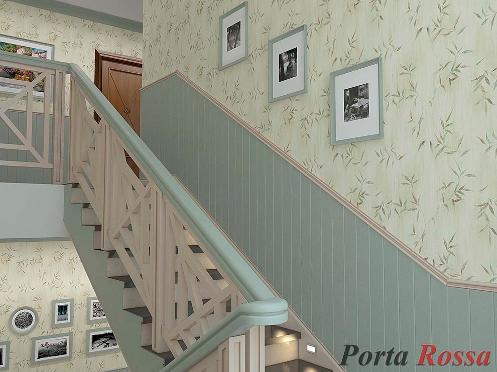 Hall design in Country style
