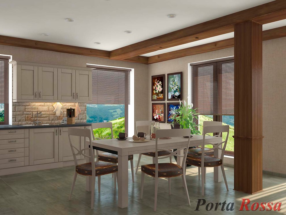 Kitchen design in Country style