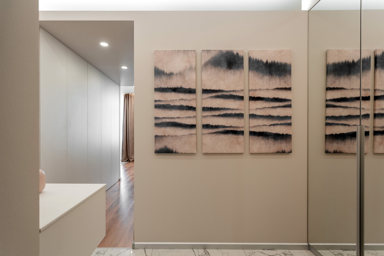 "Осеннее сияние" из серии интерьеров Состояния природы