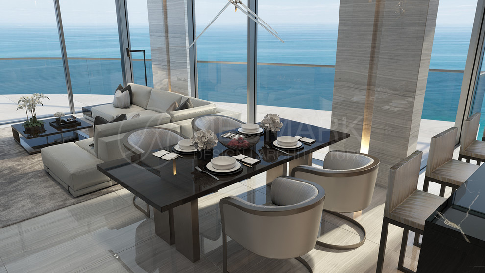 Aurora Apartment, Miami. Апартаменты в здании Aurora, Майами.