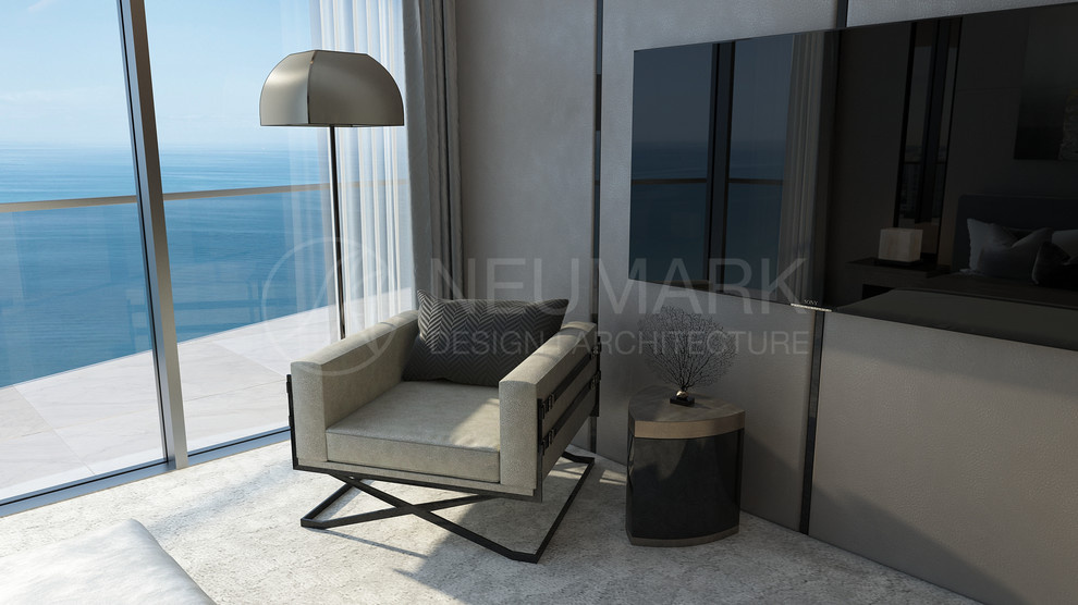 Aurora Apartment, Miami. Апартаменты в здании Aurora, Майами.