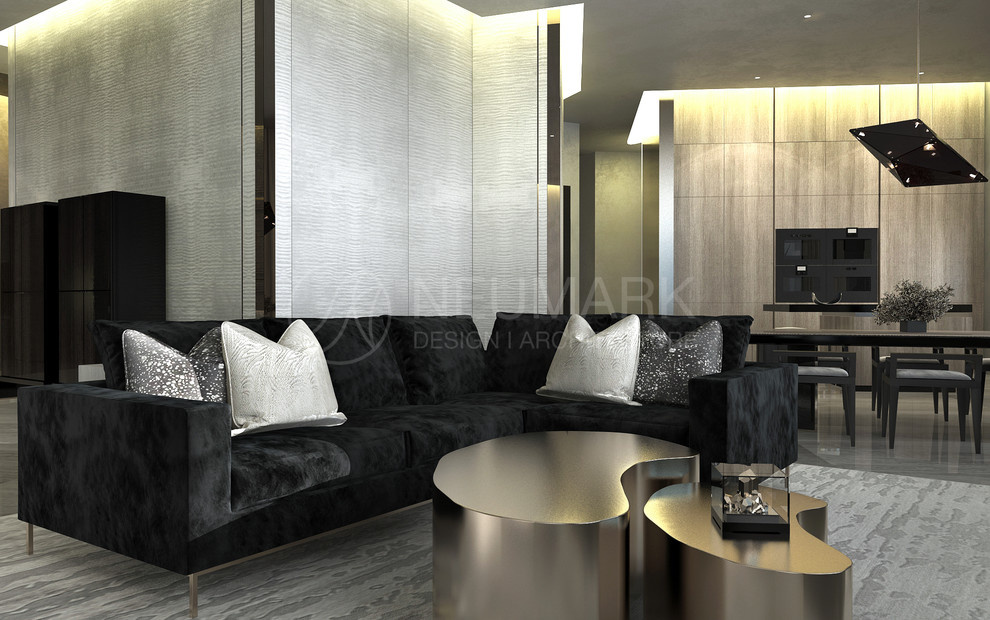 Porsche Tower Apartment. Апартаменты в Porsche Design Tower.