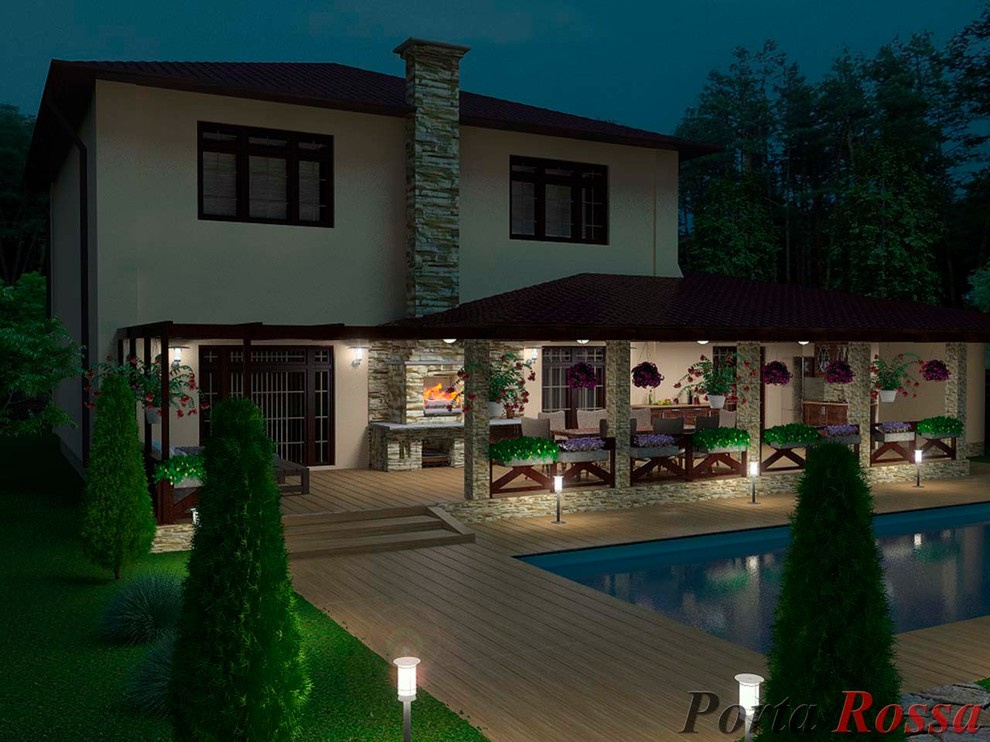 Country house exterior