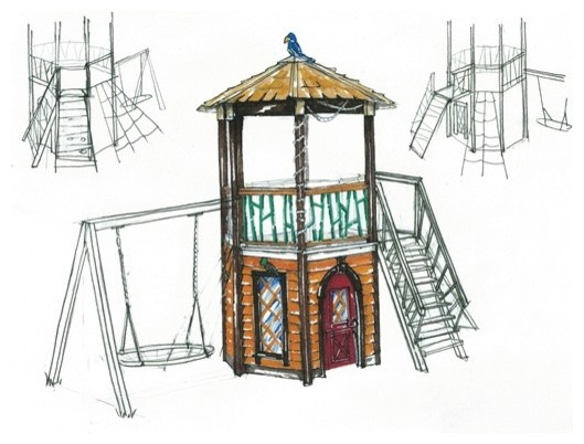 Детский домик Сафари