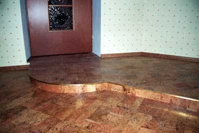 Пробковое  покрытие