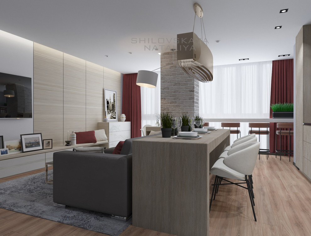 Проект двухкомнатной квартиры г. Елец ЖК Адмирал